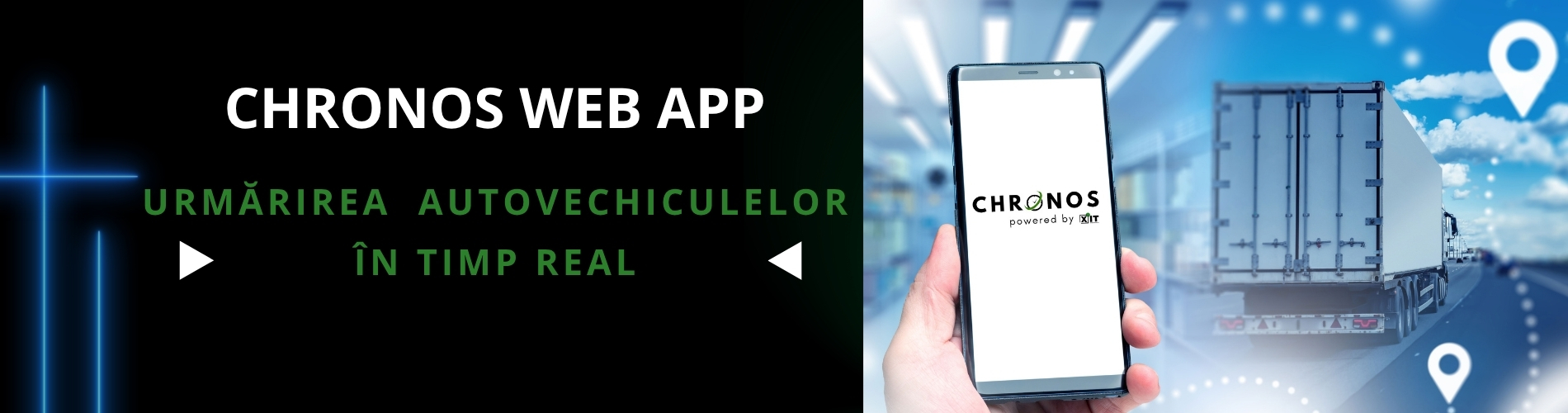 CHRONOS WEB APP για παρακολούθηση οχημάτων και δρομολογίων
